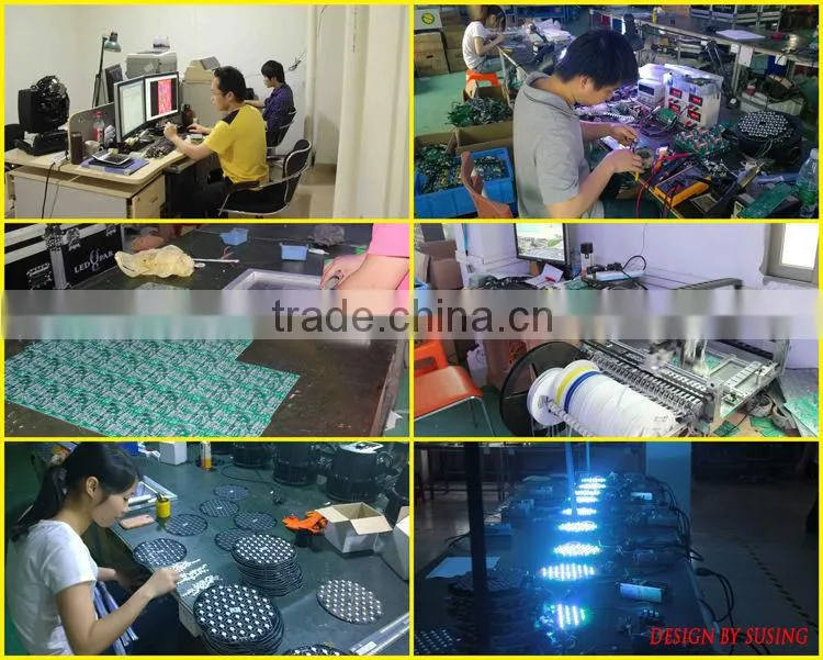 led light RGBWY 72*3W outdoor led wall washer