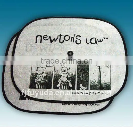 advertising windshield front sunshade