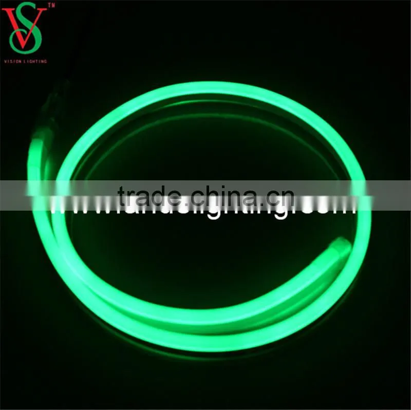 Flex LED Neon strip building outline lighting