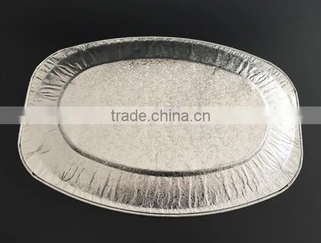 Aluminum Foil Oval Small Platter
