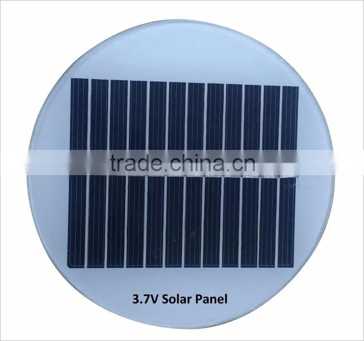 2016 white 20cm round/circle multiple-function stainless steel pedestal solar pillar light