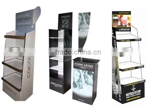 AEP carton magazine paper display stand