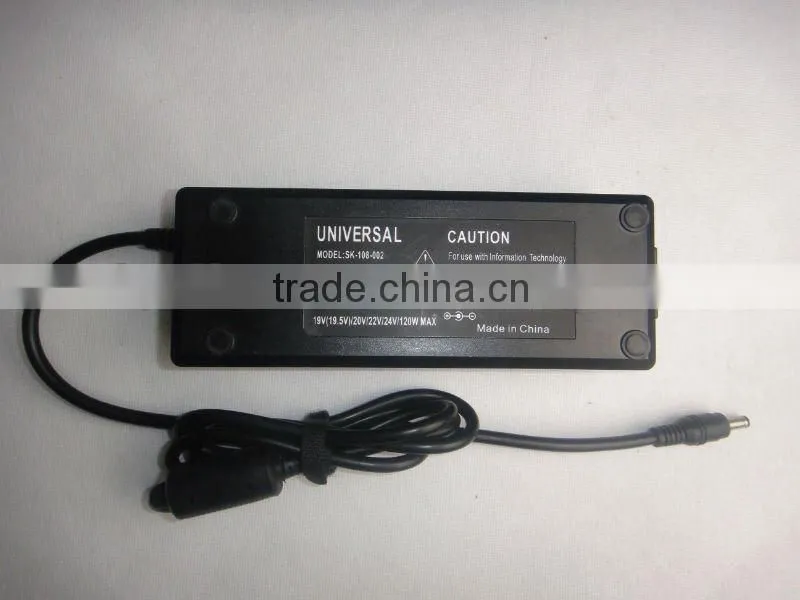 120w hi quality laptop Auotomatic universal AC adapter with USB/Swithching power adapter