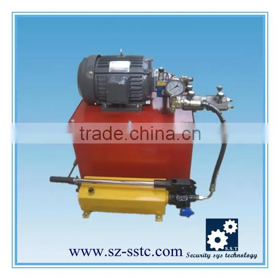 Heavy duty hydrualic system edging road kerb