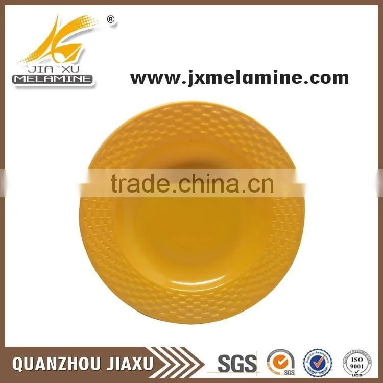 Hot new retail products deep round dinner plate shipping from china