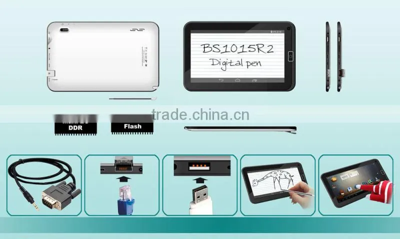2014 new 10.1inch Industrial tablet pc Quad core with NFC, RFID , RS232 ,Built in RJ45 bluetooth tablet pc