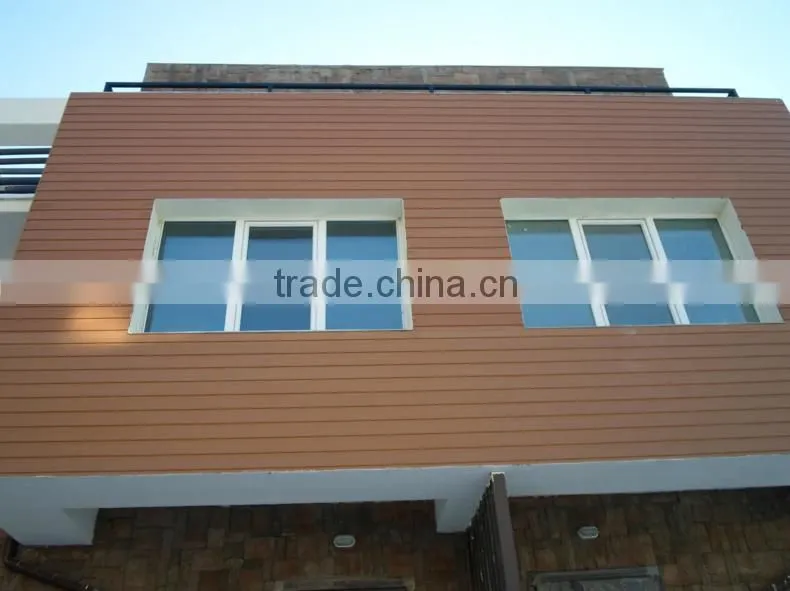 Hot sale exterior WPC wall panel colored wall paneling