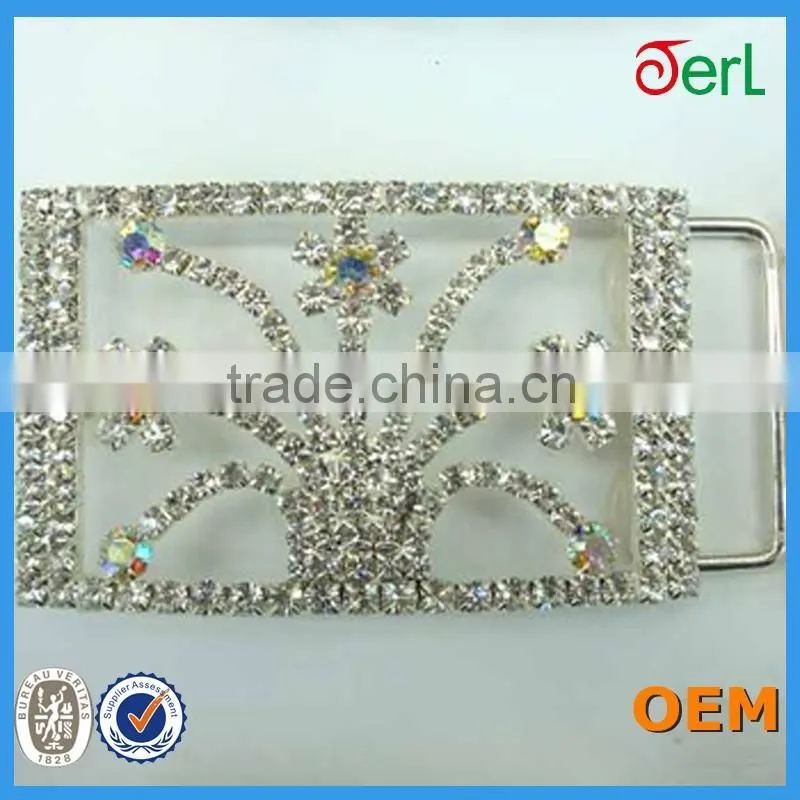 Fahion diamond belt buckle/shoe buckle garment accessory