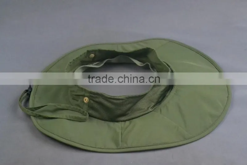 Army green bucket hat for split