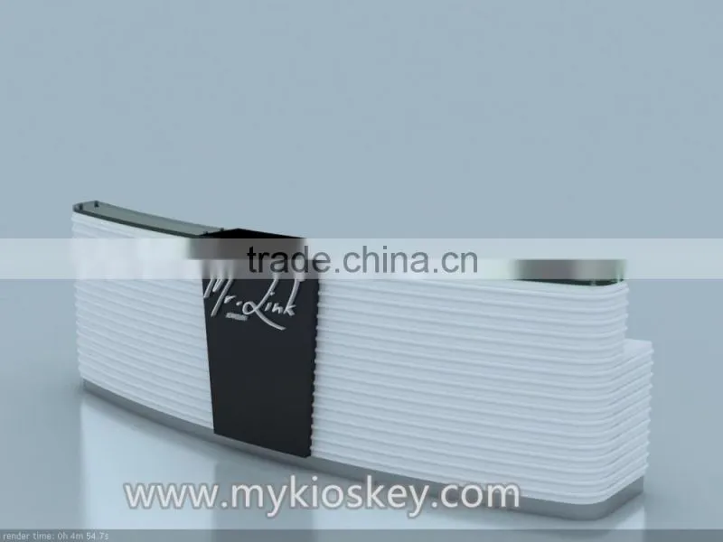 Beauty salon reception desk for hotel reception counter use