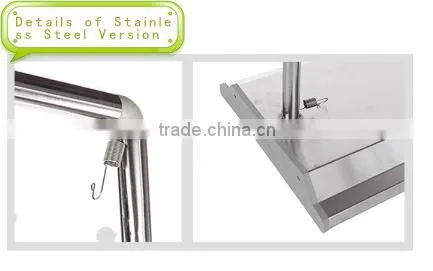 Iron Base, Water Injection Base, Door-like Shape Banner Display Stand,Display Rack