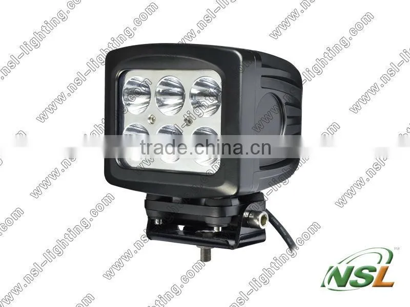 6" CREEE LED 6000 Lumen 60w Square Off Road Light Fog ATV truck rigid work BRIGHT