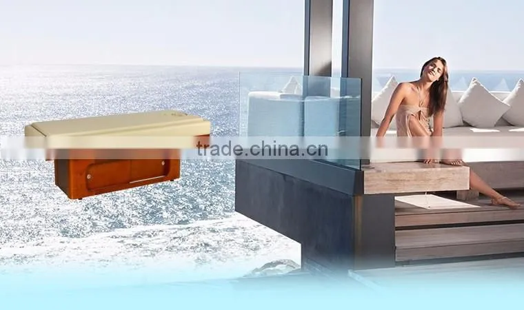 Wooden water massage table electric blue ridge massage table for sale