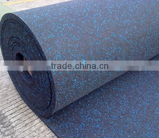 Fitness Center Gym Flooring Rubber Sheet Roll