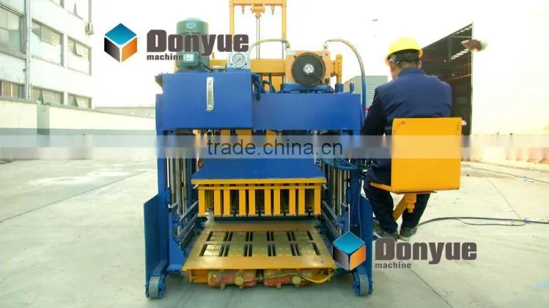 Fly ash bricks manufacturing process QTM10-15