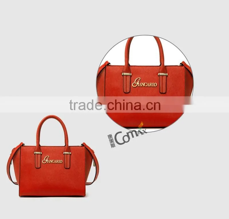 Popular gold custom handbag logo small metal letters for bags