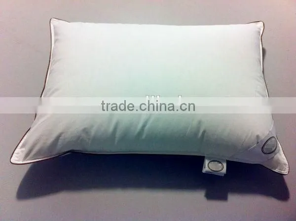 Cotton 30% White Goose Down filling weight 1KG Silver Pillow