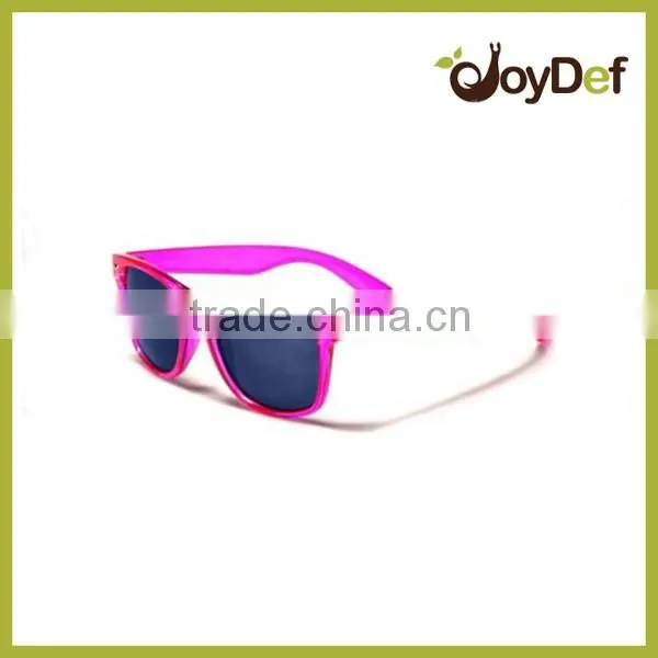 2016 The latest popular fashion retro design out door style eco-friendly natural price sunglasses
