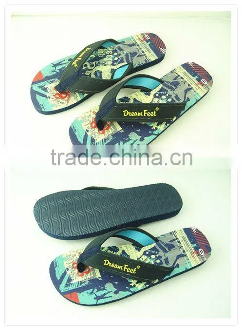 Fashion summer EVA beach flip flops slippper for men