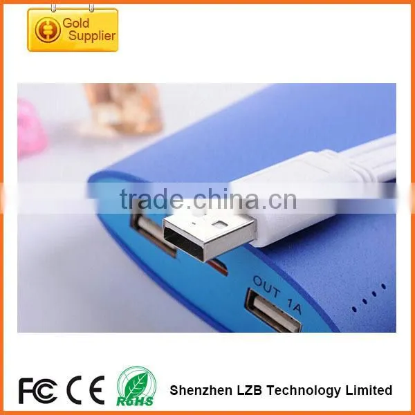 Best selling best quality portable shake power bank, rechargeable shake power bank