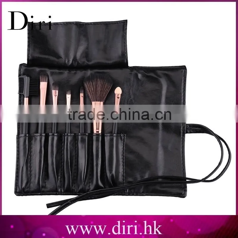 Good Quality 7pcs/set Pro Makeup Brush Set Cosmetic Beauty Brushes Kits With Makeup Bag