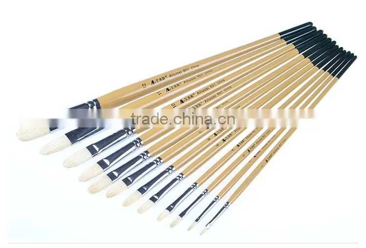 2015 new brush oil set / bristle artist brush