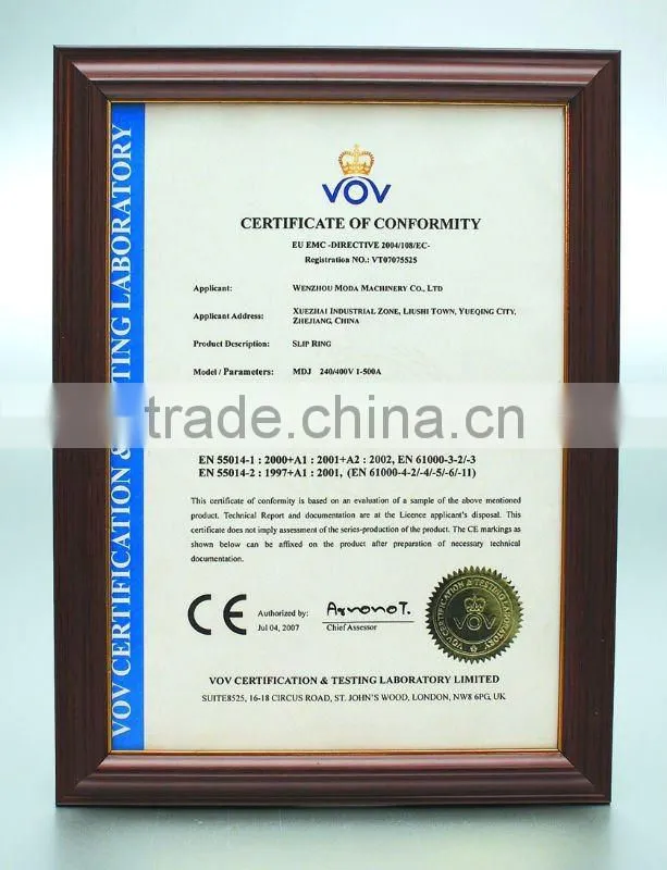through 50mm bore Slip Ring