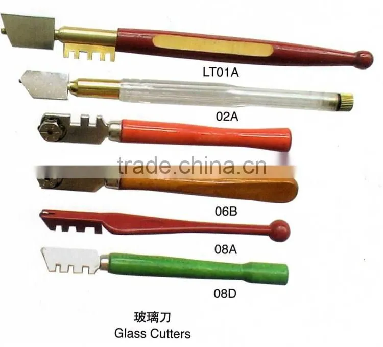 High Quality tungsten steel blade plastic hand diamond tip glass cutter
