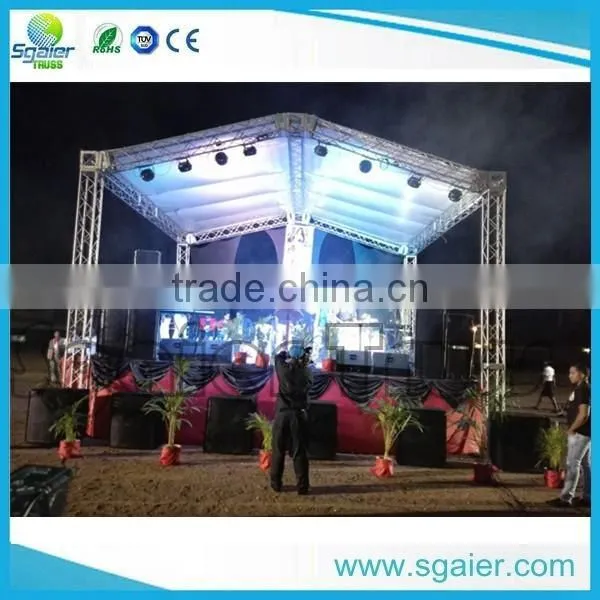 column truss lighting truss with 4 legs