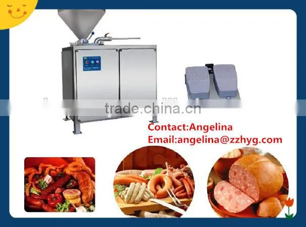 High quality hydraulic sausage stuffer machine