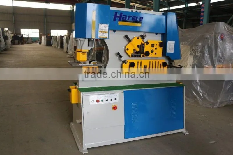hydraulic Dual Cylinder Hydraulic Ironworker/round /square bar cutting hydraulic ironworkers