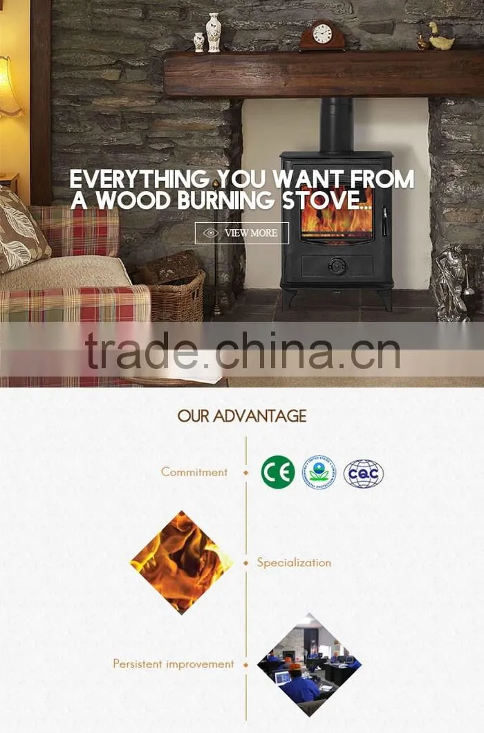 2017 year Morden design wood stove/wood stoves with water jacket from China supplier