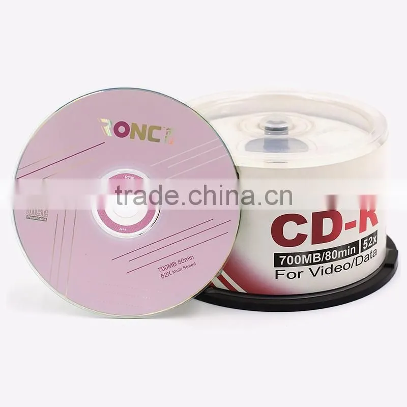Popular Disc CD for game burning, 700MB Blank CD