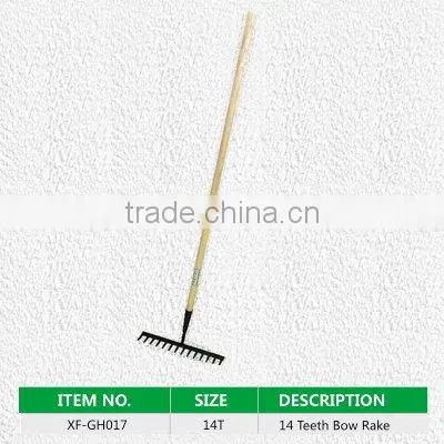 claw rake with short handle