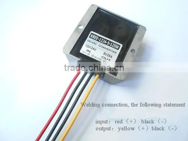 24V turn 12V15A Car Power DC-DC power converter adapted synchronous rectification 12V180W Power