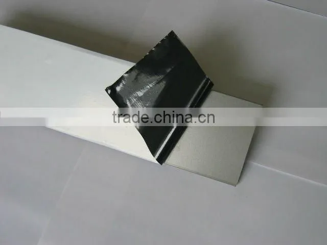 Black white PE protective film for stainless steel