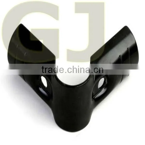 black coated metal pipe joints for rack system HJ-5