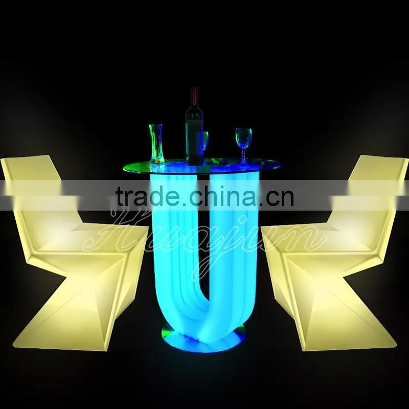 modern outdoor rechargeable battery illuminated led sofa for party, event
