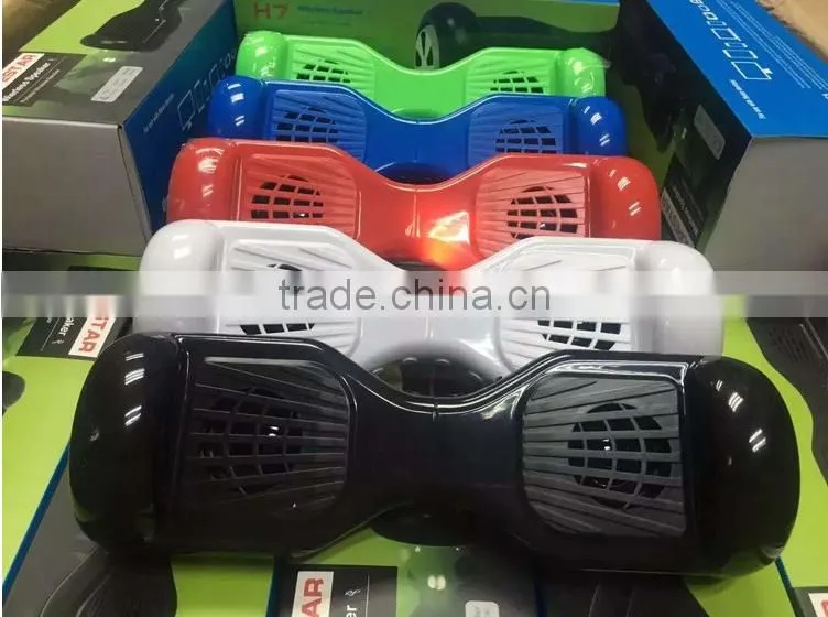 New Bluetooth Speaker Creative Hoverboard Design Portable Bluetooth Speaker Support USB TF Card, Best Gift Speaker