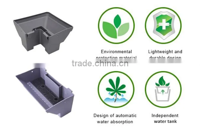 Hydroponics system vertical large garden pottery garden flowers