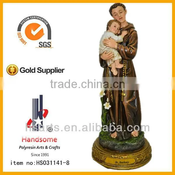 8INCH Polyresin Religious Craft Catholic Saint Anthony
