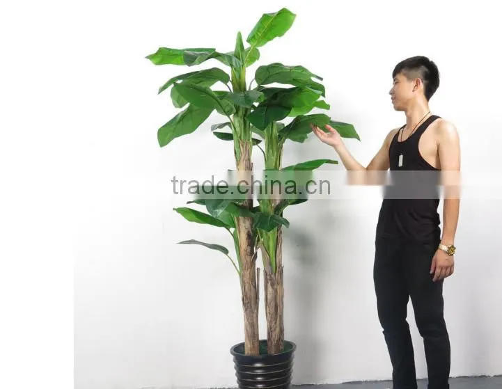 indoor artificial banana tree bonsai potted plants for sale