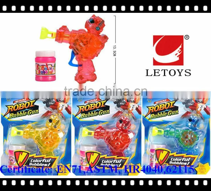 hot sale safe summer toys kids plastic bubble gun with light