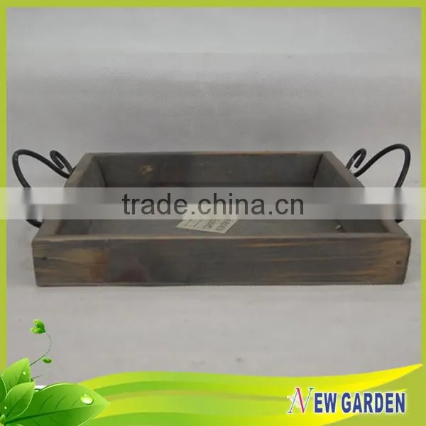 Cheap Square Growing Plant Flat Flower Pot Tray at Factory Price
