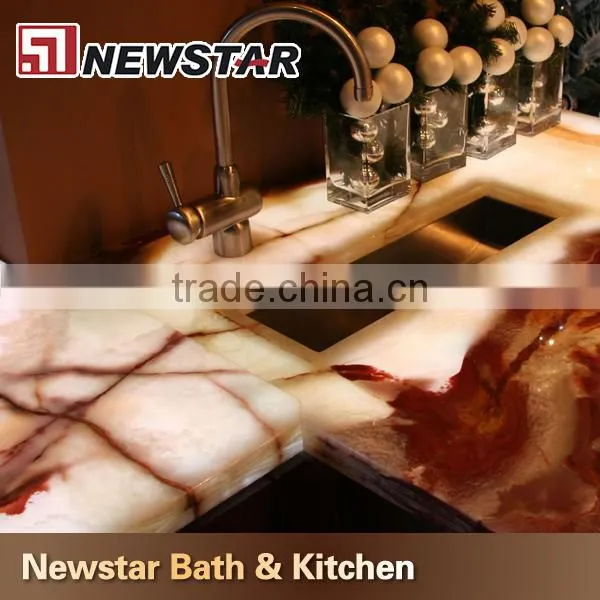 Chinese high quality beaufiful lighted counter top