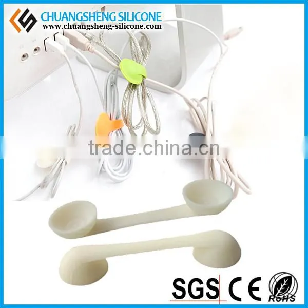 Simple fashion round shape vacuum silicone sucker for phone holder