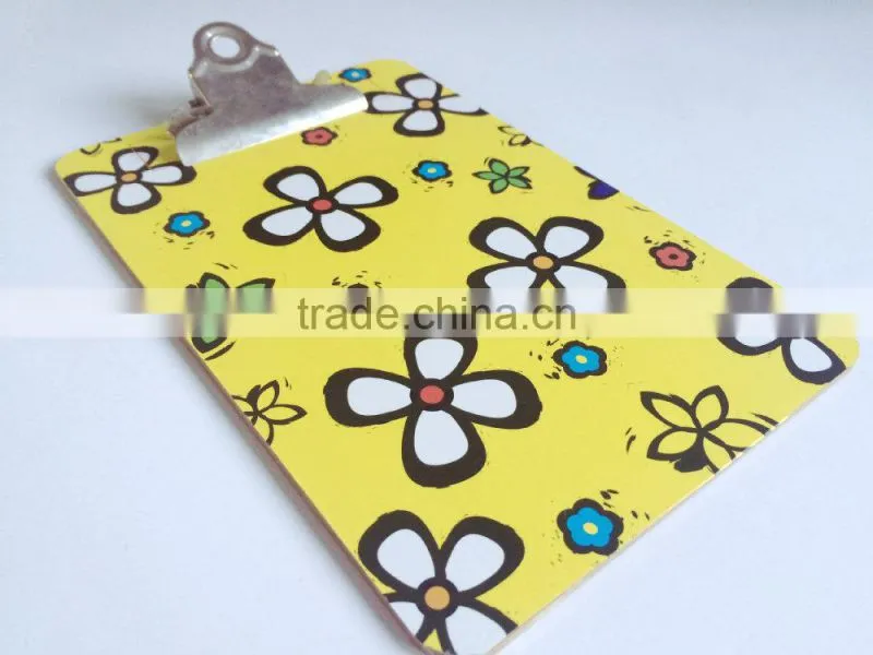 Custom printed MDF butterfly clipboard for school and office