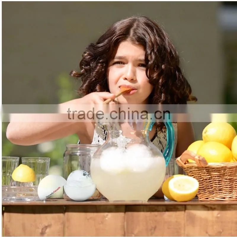 Food Grade Silicone BPA Free Ice Ball Maker , Ice Ball Sphere Mold For Whisky And Cocktail From Dongguan