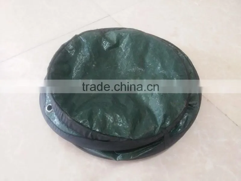 Cylindrical PE plastic folding garden plant bag