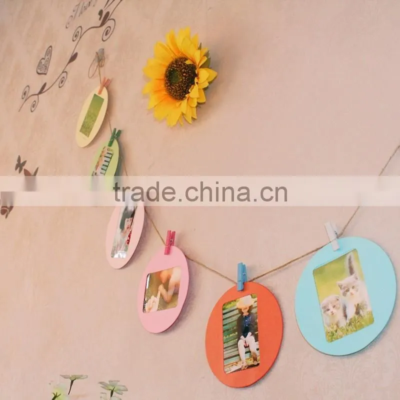 DIY Hanging Paper Photo Frame Picture Album Happy Birthday Wishes For Girlfriend